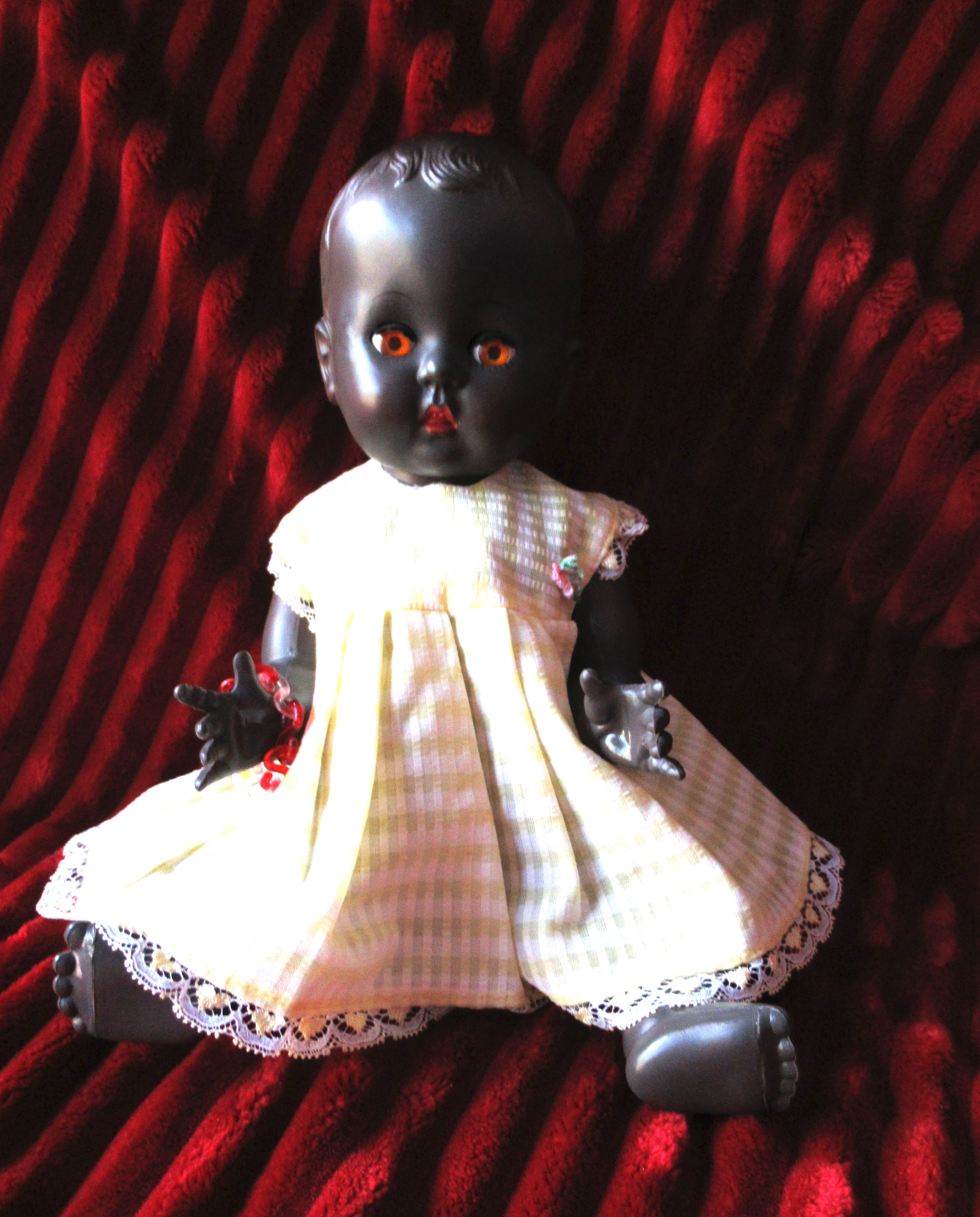 rosebud black doll